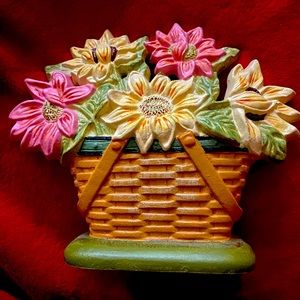 Longaberger Collector's Club
Cast Iron Sunflower Basket
Doorstop Floral